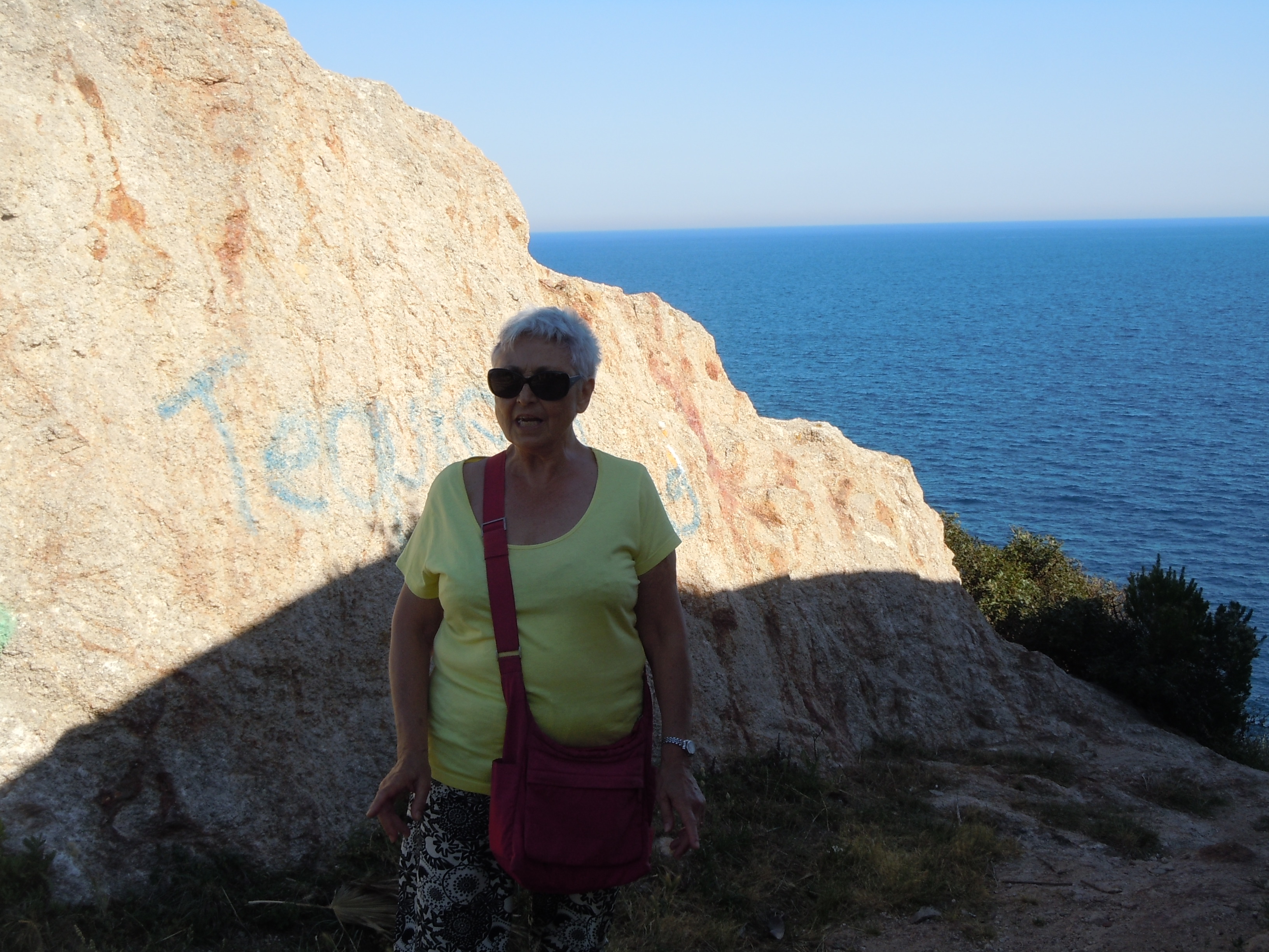 In her 70s, Monserrat, our host in Sant Feliu, Catalonia, led us on a beautiful and strenuous two-hour cliff walk around her town. We spoke no Catalan and she spoke no English, but we both were fine using Spanish.